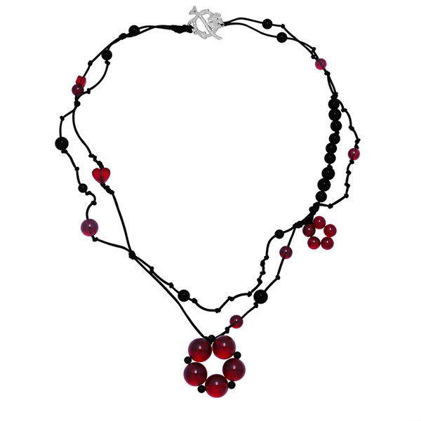 Charming Floral Doublelayer Necklace