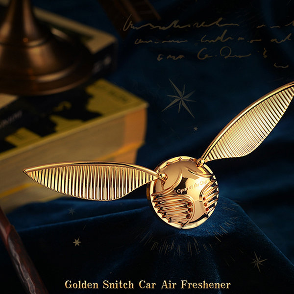 Golden Snitch Car Ornaments Alloy Car Vents Perfume Clip Air