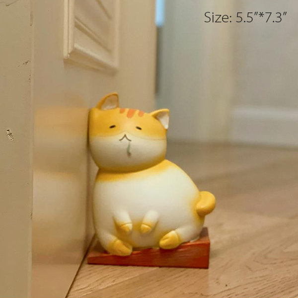 Cute kawaii cat doorstop