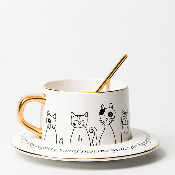 Cute Cat Ear Cup Set - ApolloBox