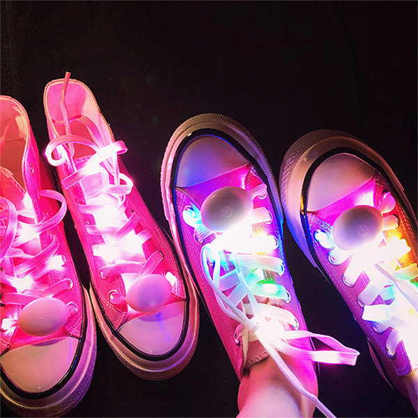 Fashionable LED Shoelaces Luminous Flashing Shoe Laces 