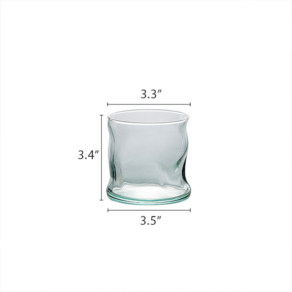 Thick Glass Drinking Cup - ApolloBox