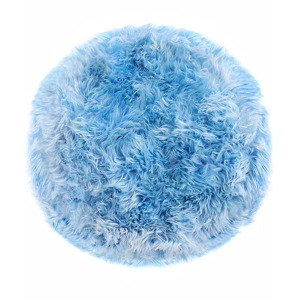 New Zealand Sheepskin Round Rug - Apollobox