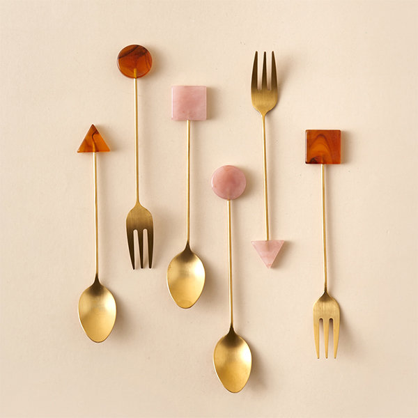 Elegant Spoon And Fork Set - ApolloBox
