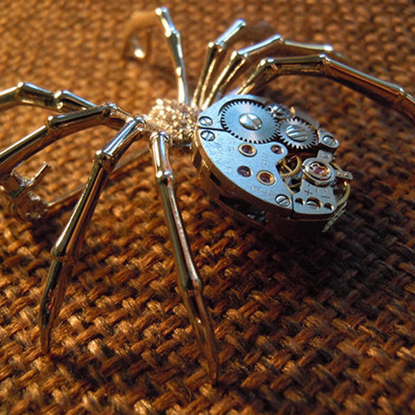 Unique Spider Brooch - Alloy Brooch - Fashion Accessory - ApolloBox