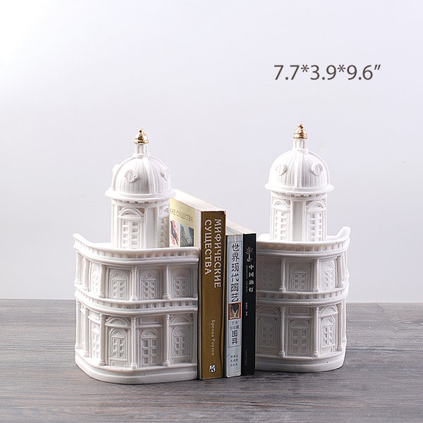 LA JOLLA 4 PC SET Decorative Sphere Bookends, Designer Books – NestSet