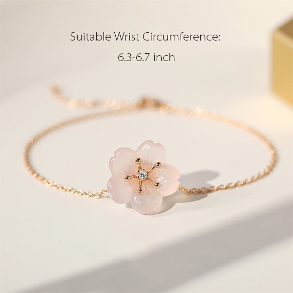 Delicate Sakura Bracelet