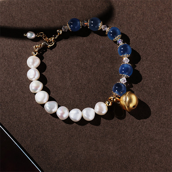 Unique Agate Pearl Bracelet - ApolloBox