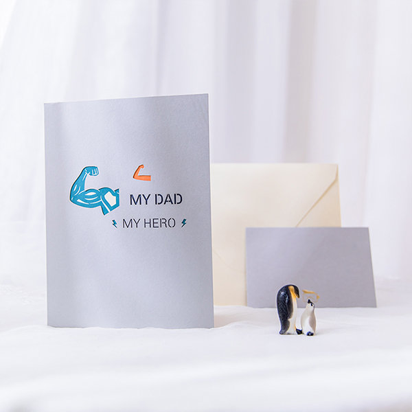 Happy Father's Day Pop Up Card - ApolloBox