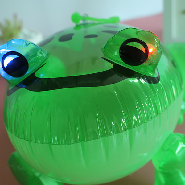 Inflatable Jumping Frog Toy - ApolloBox