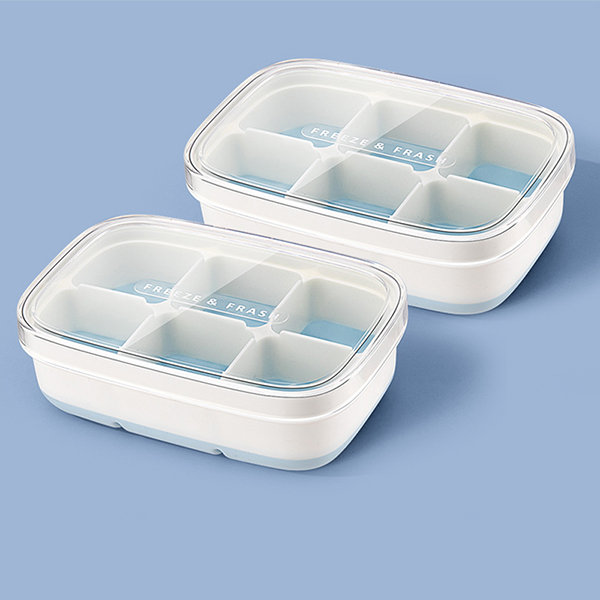 6 Compartment Ice Cube Trays - ApolloBox