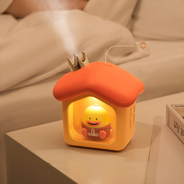 OLINLIFE Gorgeous Cute Cool Mist Humidifiers for Bedroom Kids-16.91 OZ  Landscape Lion Doll Air Humidifier with USB Rechargeable,Night Light &  360Ã‚°Rotation Star Projector for Kids, Babies, Girls : : Home &  Kitchen