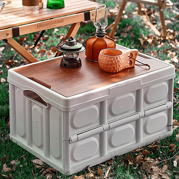 Industrial Wind Outdoor Camping Storage Box Portable Food Clothes