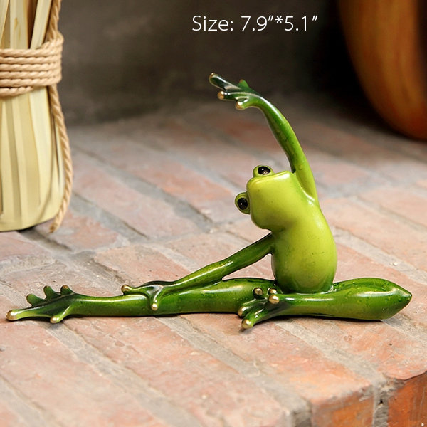 Cute Posed Frog Decorative Pieces - ApolloBox