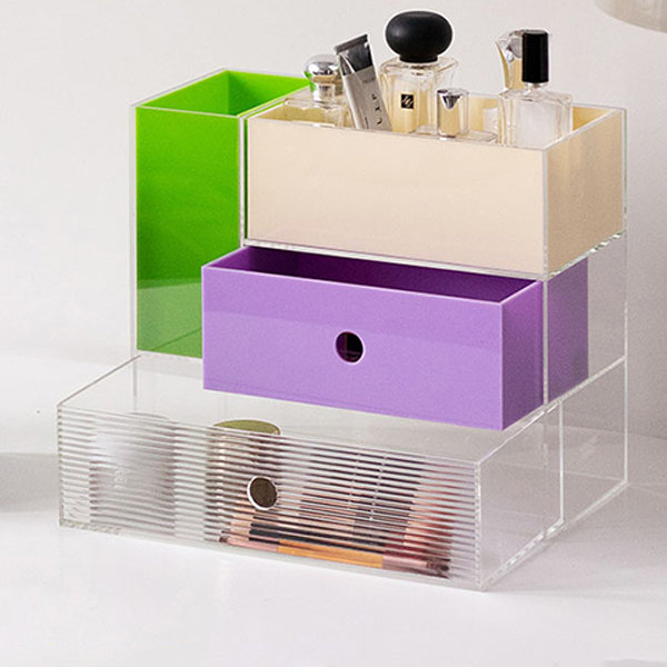 Iridescent Acrylic Organizer from Apollo Box