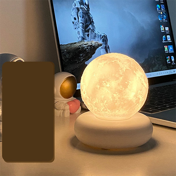 Remote Control Healing Moon Lamp - ApolloBox