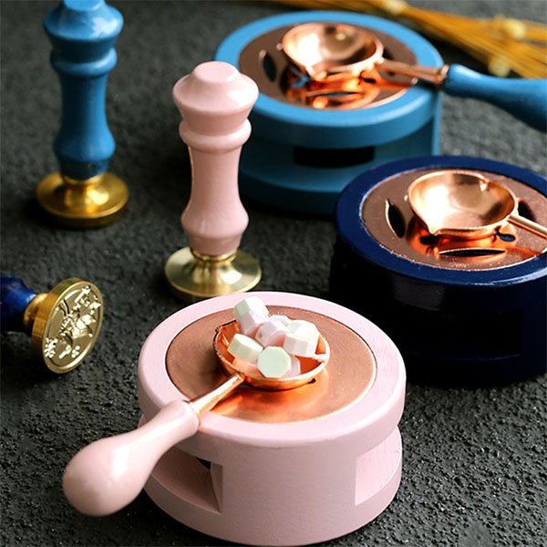 Wax Seal Kit - Copper - Wood - Pink - Blue - ApolloBox