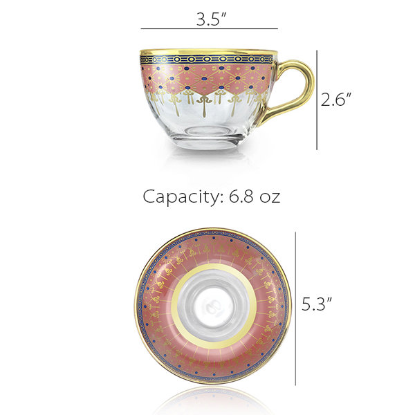 European Luxury Coffee Cup Set from Apollo Box