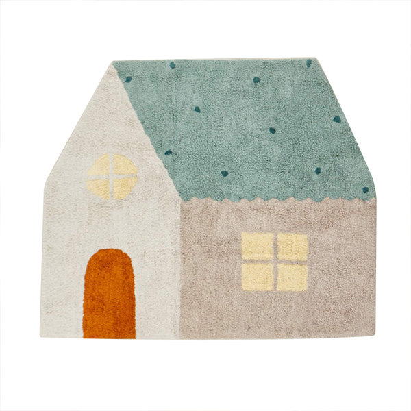 Cute House Area Rug - ApolloBox