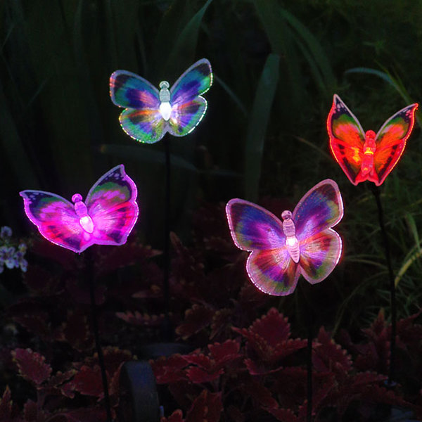 Solar Butterfly Outdoor Lights