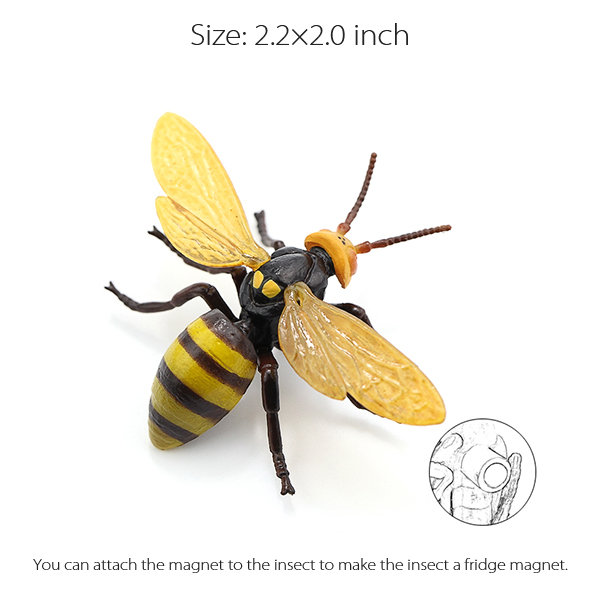 Safari Incredible Creatures Honeybee Figure, 7