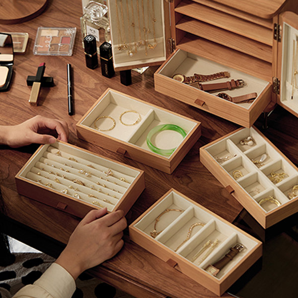 Wooden Jewelry Storage Box - Unique Storage Solution - ApolloBox