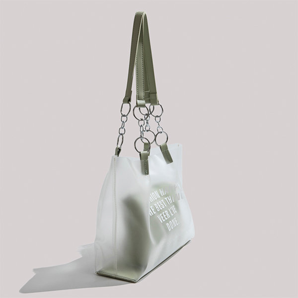 Transparent Double Layer Jelly Bag - ApolloBox