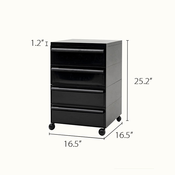 Four Drawer Storage Cabinet - ApolloBox