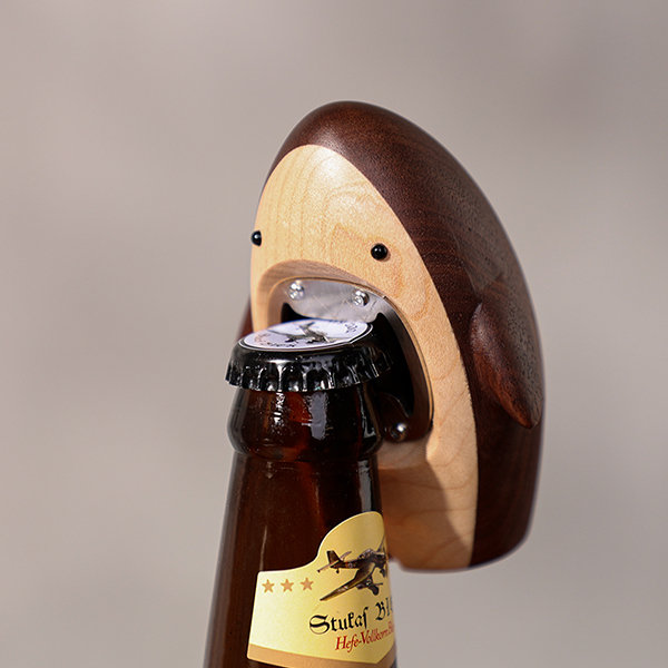 Novelty Wooden Beer Bottle Opener Funny Birthday Gifts For Him