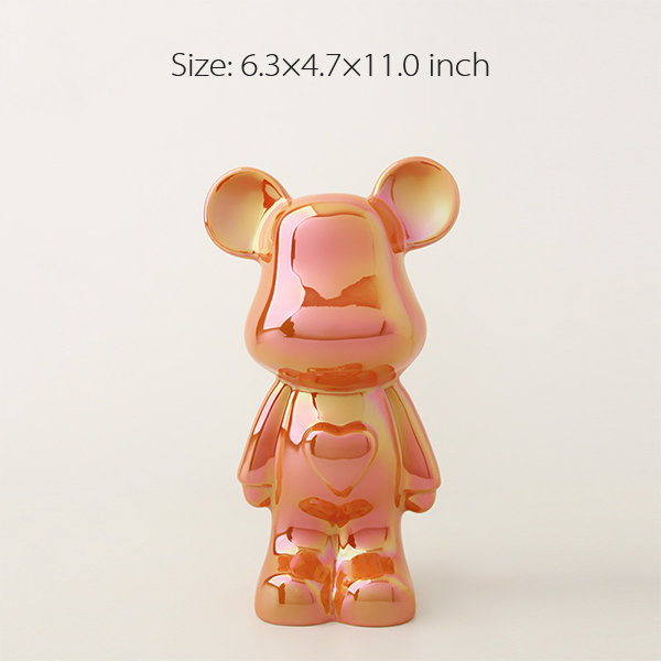 3D Lovely Cartoon Bear Ornaments Japanese Style Manicure Designs