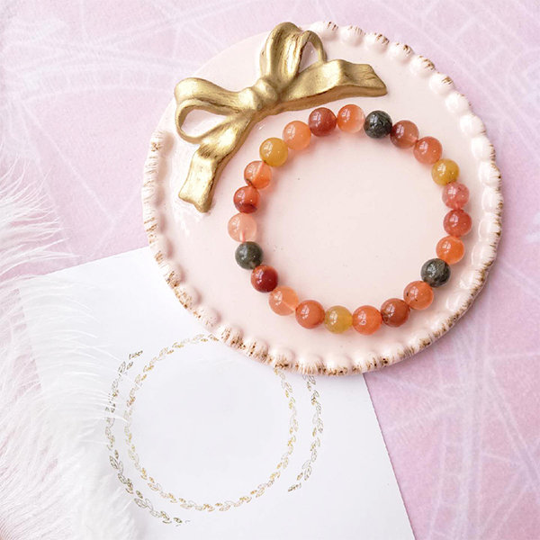 Elegant Quartz Beaded Bracelet Apollobox