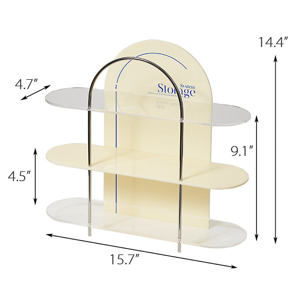 Acrylic Shelf Stand from Apollo Box