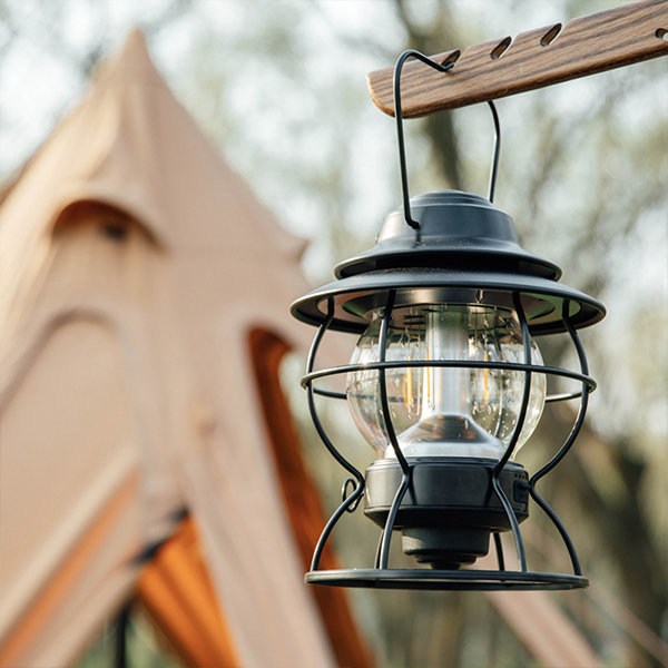 Camping Lantern - Outdoor - Iron - Steel from Apollo Box