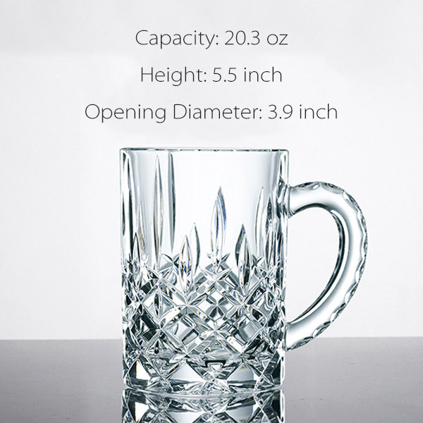 Crystal Glass Beer Mug - ApolloBox
