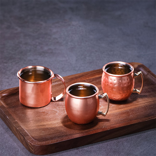 Southern Living Astra Collection Glazed Belly Coffee Mugs, Set of