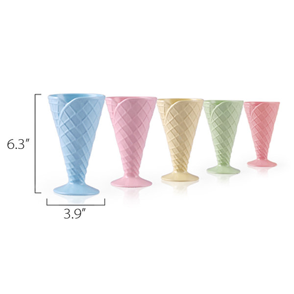 Dropship Ice Cream Holder Silicone Ice Cream Cone Ice Cream Cup