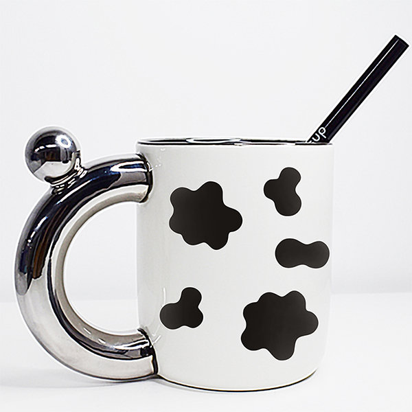 Cow Mug with Cow Inside Cute Coffee Mugs with Handle Tea Cups