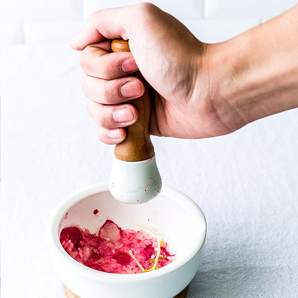 Functional Ceramic Mortar Pestle Set - ApolloBox