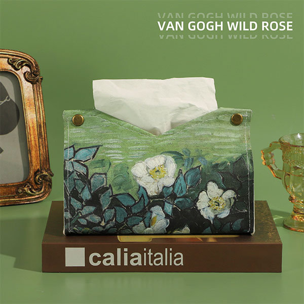 Artistic Oil Painting Tissue Box Cover