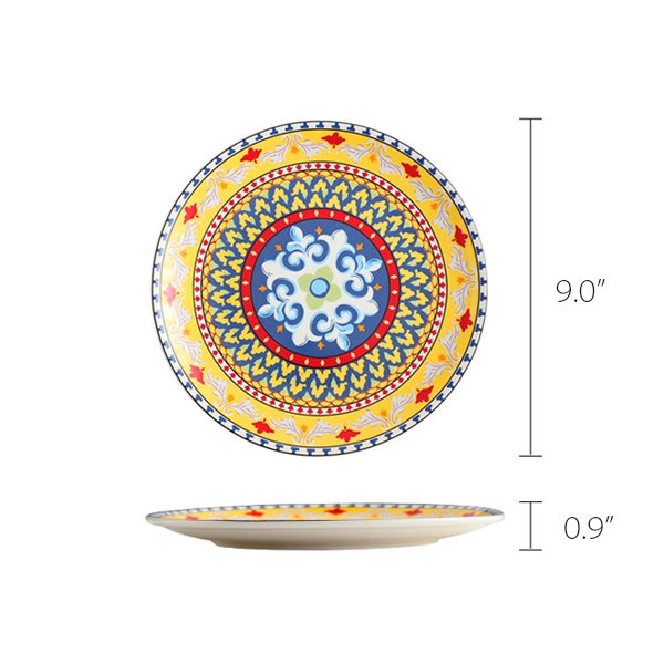 Nordic Ceramic Flat Plate - ApolloBox