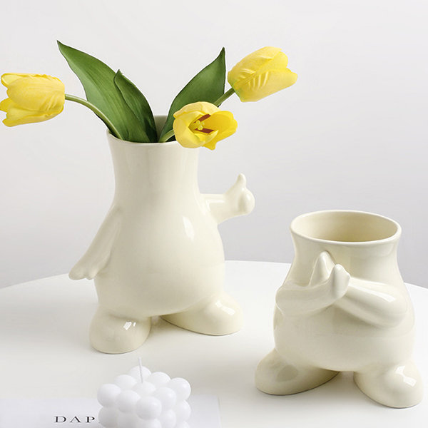 Ceramic Cartoon Vase