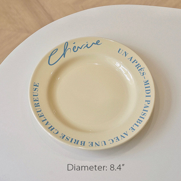 Vintage Inspired Ceramic Tableware - 2 Colors Available