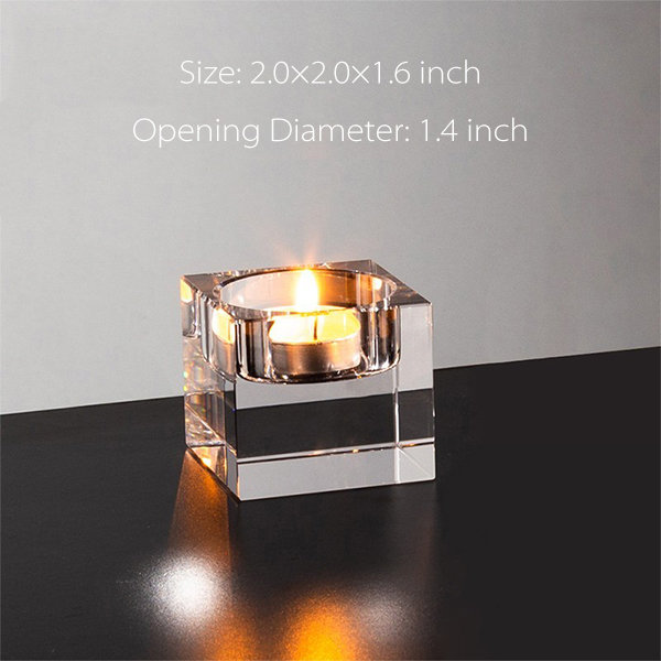 Nordic Transparent Candle Holder - ApolloBox