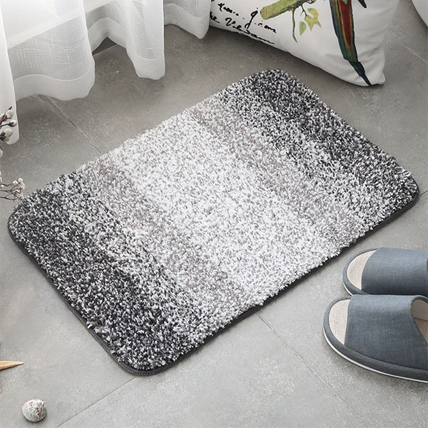 Plush Shaggy Bath Rug - Khaki - Red - 4 Colors - ApolloBox