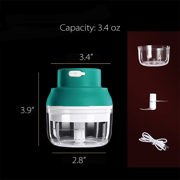 Mini Electric Chopper - Multifunctional Kitchen Tool - 3 Colors