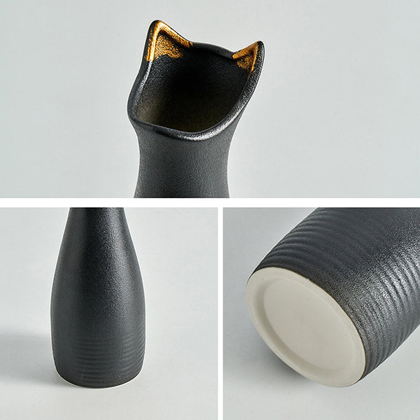 Creative Cat Ceramic Vase - Modern Minimalist - 2 Colors - 2 Sizes from  Apollo Box