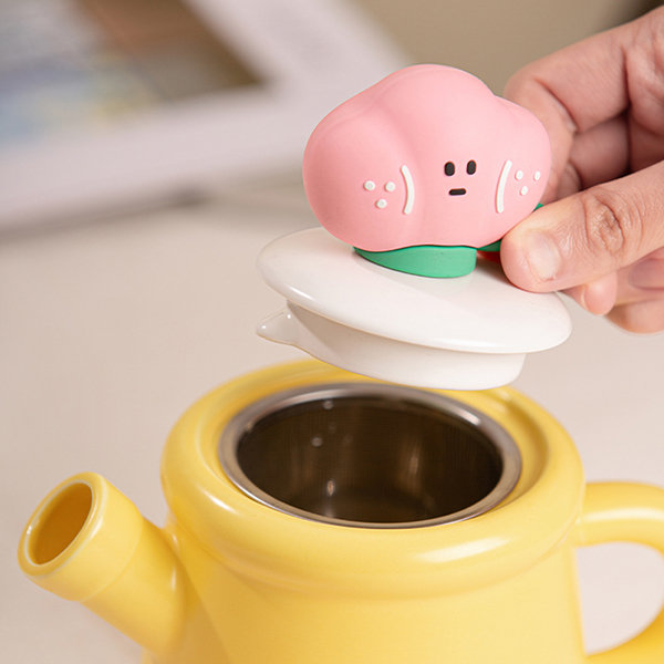 Cute Globe Tea Pot Kettle W/ Strainer