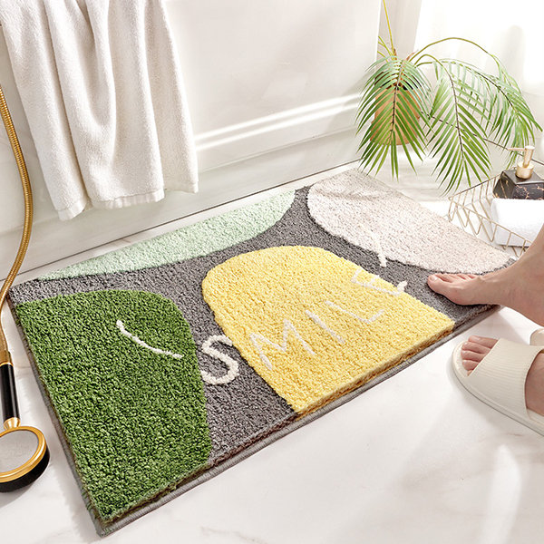 Absorbent Bath Mat - Floor Mat - 3 Styles - 2 Sizes - ApolloBox