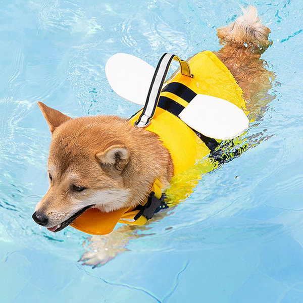 Adorable Bee Dog Life Jacket - Oxford Fabric - 6 Sizes Available