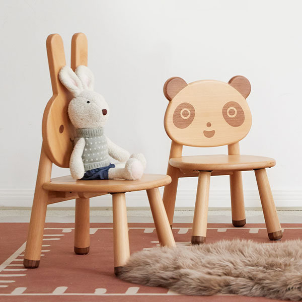 Cute Kids Chair - Wood - 4 Styles Available